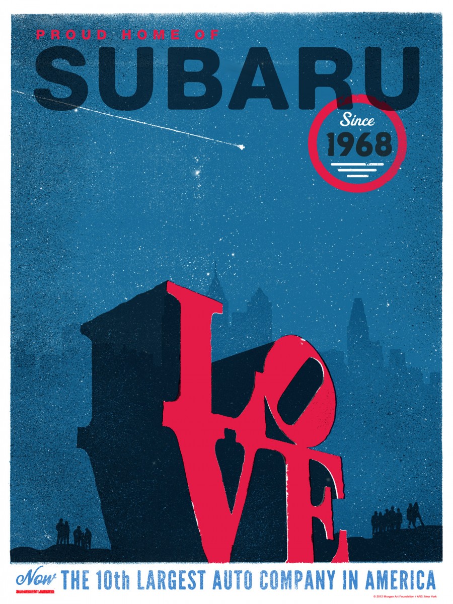 Subaru - Philadelphia Poster Series - The Heads of State
