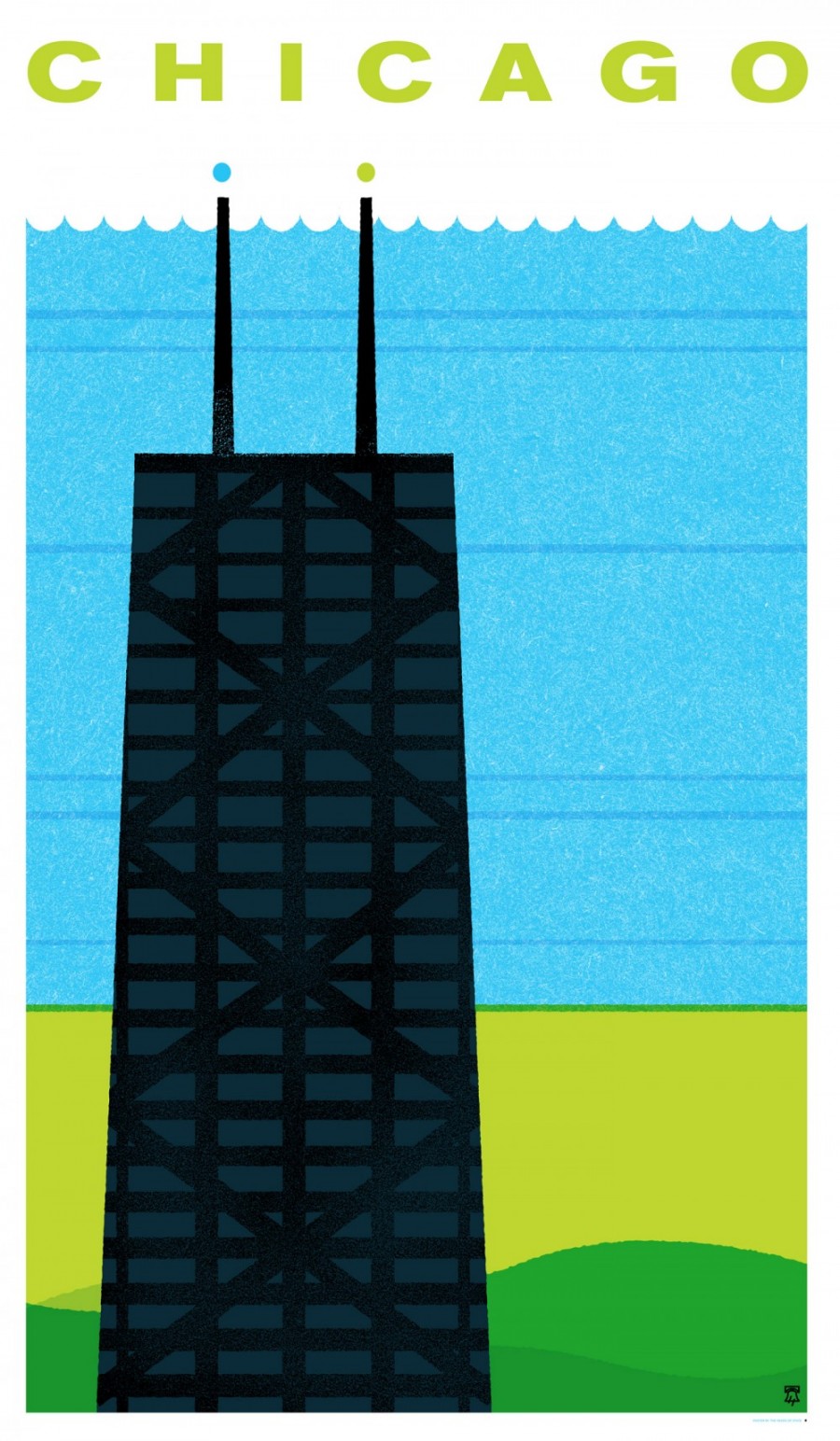 Chicago, Illinois - Travel Poster Series - The Heads of State