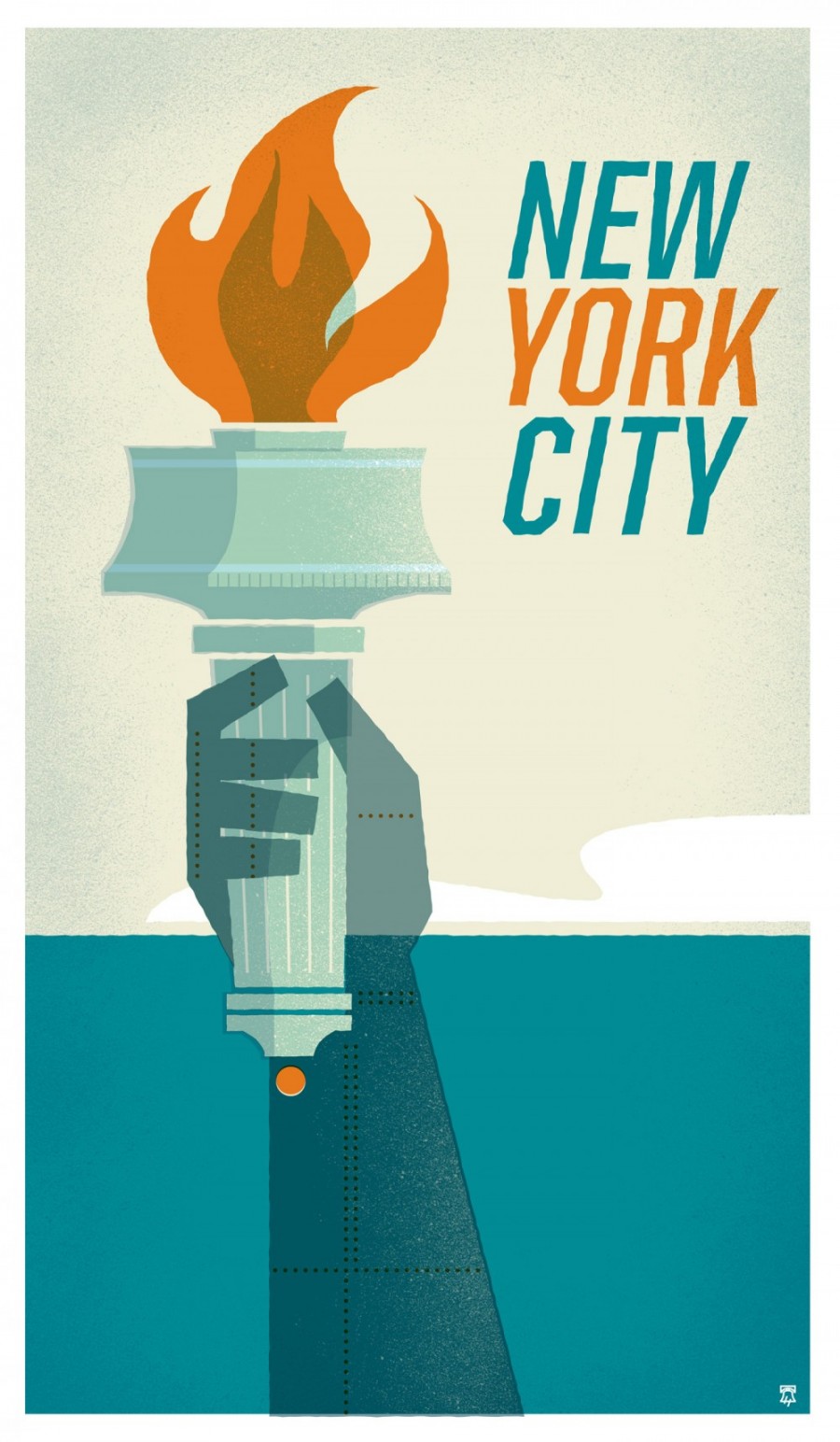 New York, New York - Travel Poster Series - The Heads of State