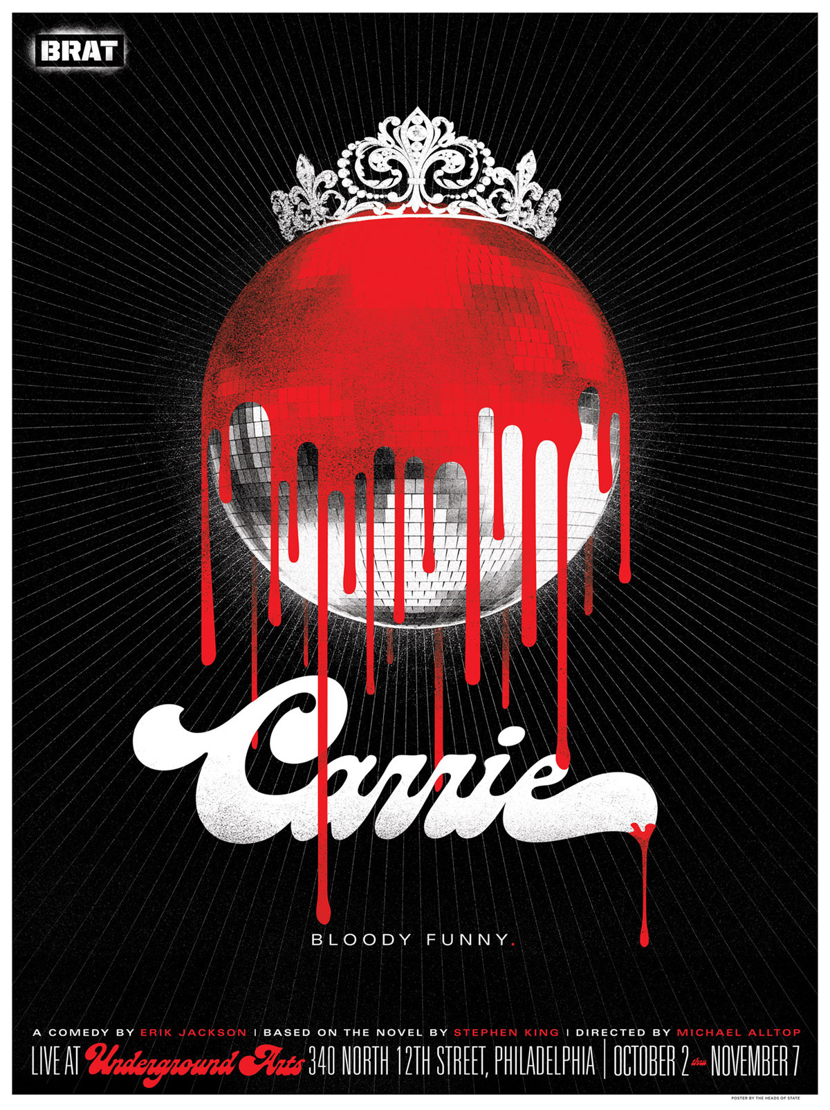 Carrie Poster - The Heads of State