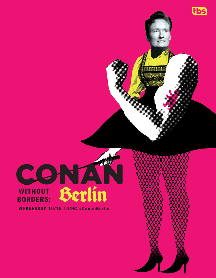 poster for Conan in Berlin